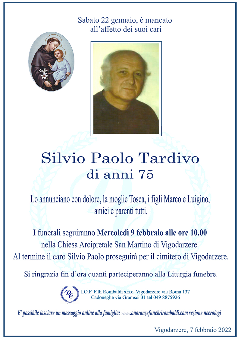 Silvio Paolo Tardivo