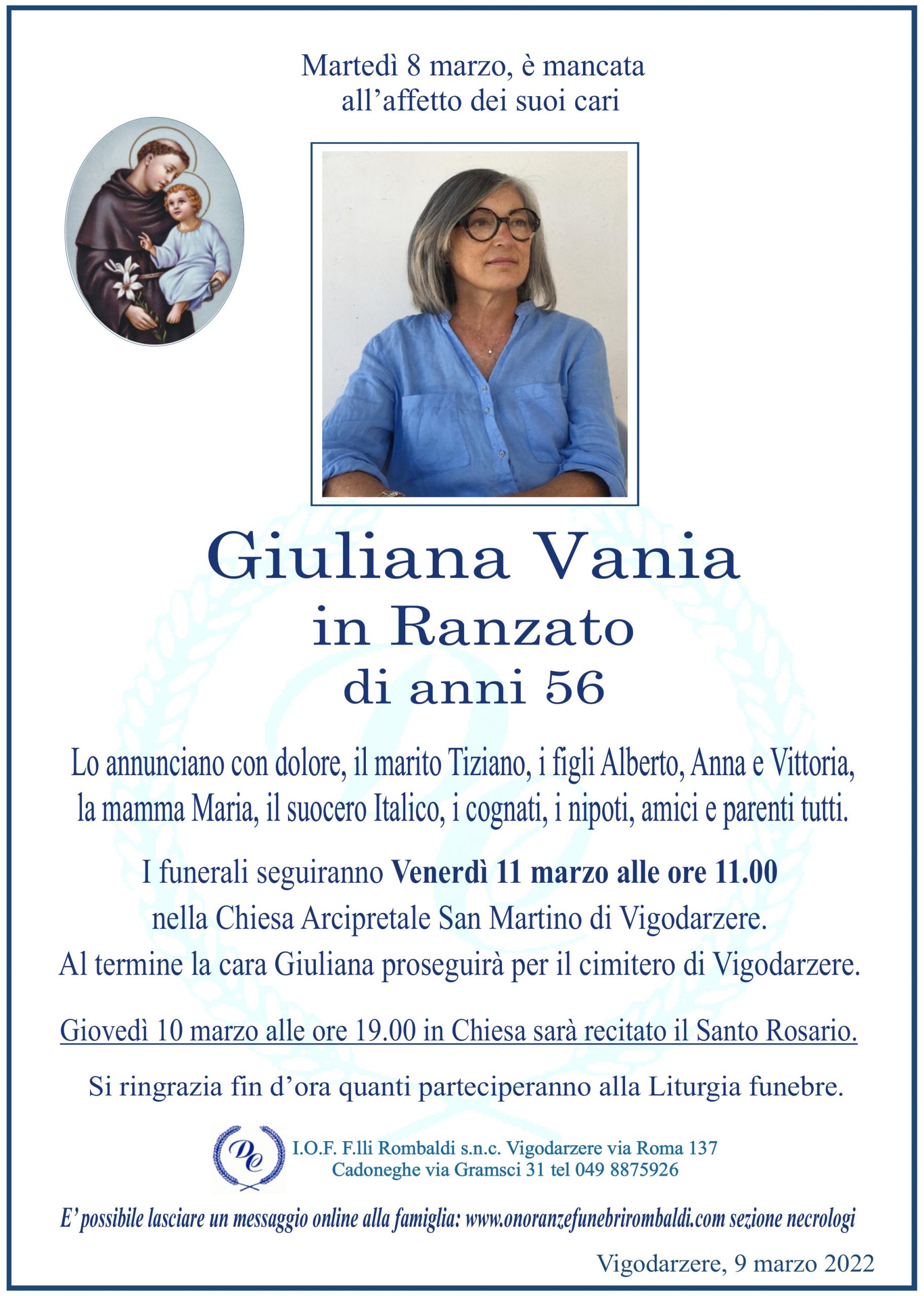 Giuliana Vania in Ranzato