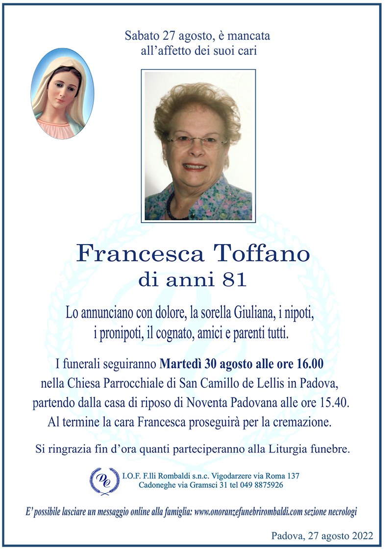 Francesca Toffano