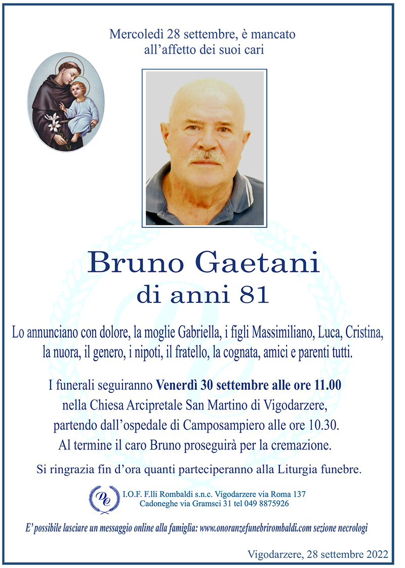 Bruno Gaetani