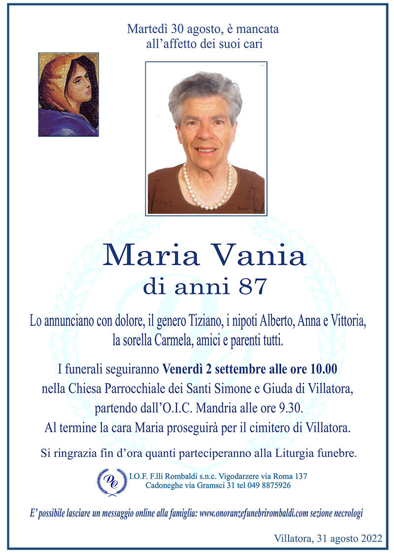 Maria Vania