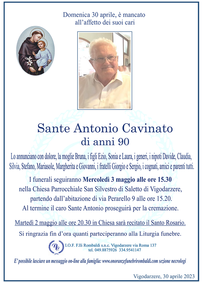 Sante Antonio Cavinato