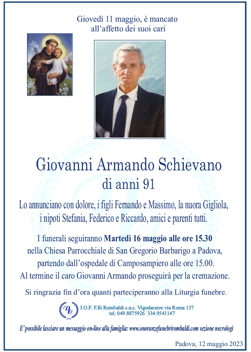Giovanni Armando Schievano