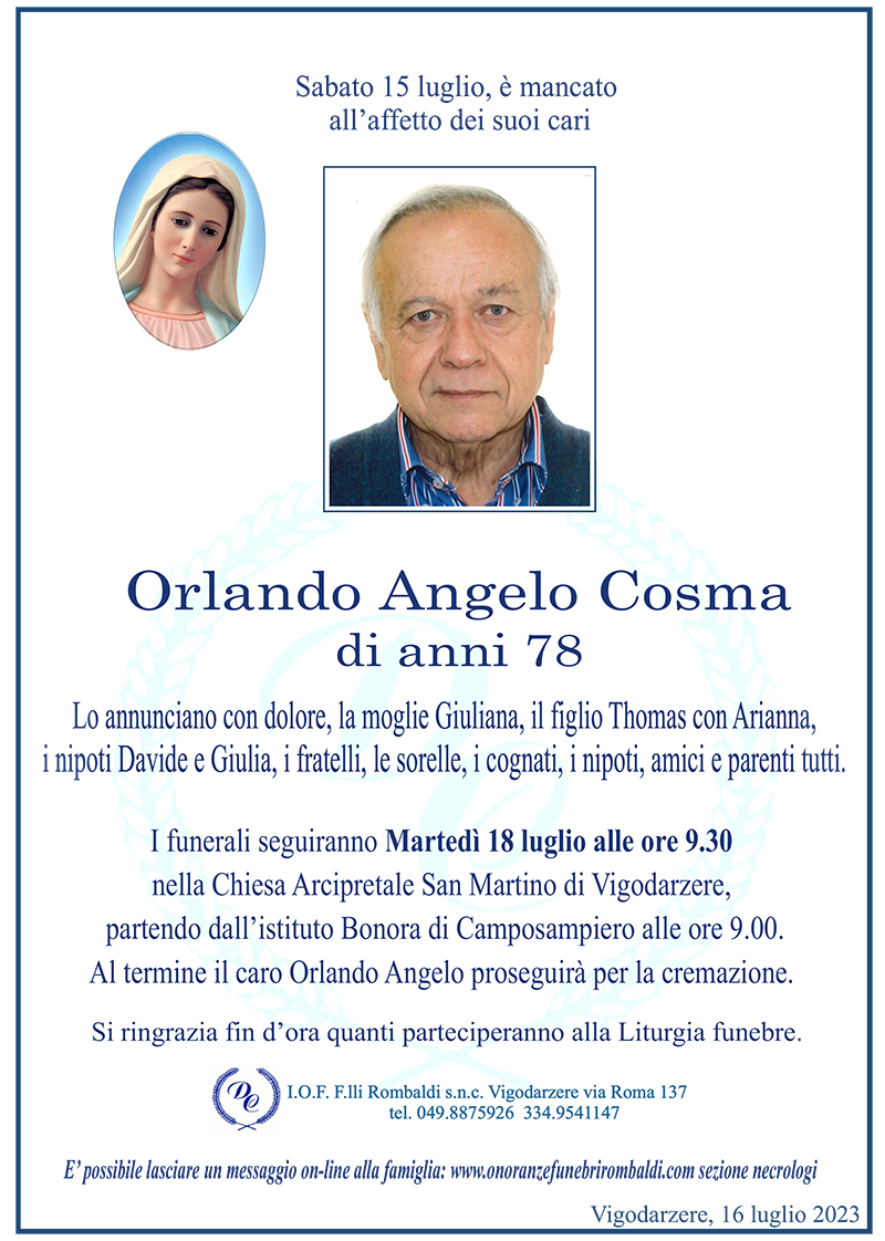 Orlando Angelo Cosma